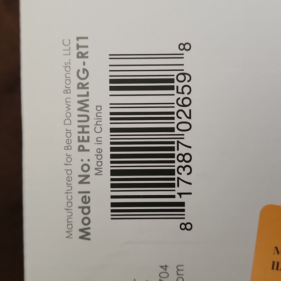 Pure Ultrasonic Mist Humidifier - Picture 3 of 3